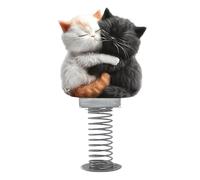 Generico Shake Head Dashboard Toy -Car Dashboard Ornaments,2D Acrylic Cat Shape Table Decoration | for Drivers Collectors Office Home Daily Commuting Road Trips Ridesharing Sedans Trucks Bookcase