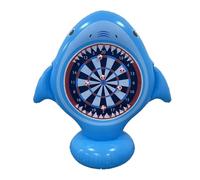 Generico Shark Inflatable Dart Board - Summer Target Game, Throwing Games Toy, Family Outdoor Entertainment | Suitable for Beach Pool Backyard Parties Gatherings Water Park Camping Trips Activities