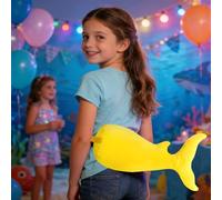 Generico Shark Tail Costume - Shark Tail Plush Props,Stage Performance Dress Up Accessories - for Kids Boys Girls Stage Shows Role-Playing Activities School Events Holiday Gatherings