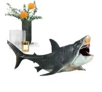 Generico Shark Toys, Realistic Shark Statue, 10.63x5.51in Educational Learning Tool, Decorative Animal Collectible, Perfect Sea Education, Classroom Teaching, and Pretend Play for Kids