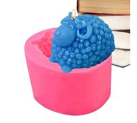 Generico Sheep Candle Mold - Silicone Candles Mold, 3D Animal Shape For Resin Casting & DIY Crafts | Handmade Scented Candle Molds, Versatile Tool For Plaster Ornaments And Aromatherapy Decorations