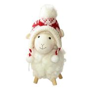Generico Sheep Decorations Cute Lamb Shape Hangable Collectible Figurine