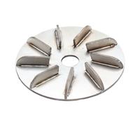 Generico Sheep Hair Remover | Hair Remover Tool For Chicken | Stainless Scraper | Labor-Saving Scraper Disc For Sheep Horse Rooster Livestock Workshop Hen Cattle Butcher