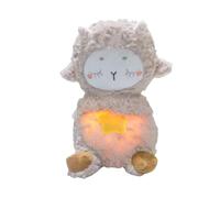 Generico Sheep Stuffed Animal, Portable Calming Plush Toy with Music, 25x16x10 inches Adorable Sturdy Soft Toys Sheep, Soothing Sleep Aid for Babies Children Teenagers Adults