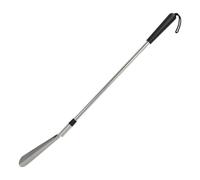 Generico Shoe Horn Long Handle, Stainless Steel Shoes Lifter with Retractable Spring No Bend Spoon for Men, Women, Seniors, Pregnant Users, Easy Footwear Assist for Home or Travel Use