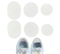 Genérico Shoe Patches For Holes | 6 pezzi Sneaker Repair Kit | Self-Adhesive Heel Protector & Toe Hole Patch For Sneaker Care; Non-Slip Breathable Shoe Maintenance Inserts, Durable Fabric Patch Kit