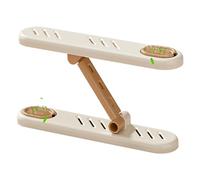 Generico Shoe Rack For Closet - ABS 20x14x4cm | 2 Tier Expandable Adjustable Holder | Shoe Organizer Storage Shelf Stand With Aromatherapy Box Space Saving For Bedroom Closet Dorm Entrance Front Door