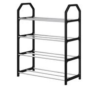 Generico Shoe Rack | Shoe Organizer Storage | 4 Tier Space Saver Śhoe Rack, Šhoe Shelf Storage Organizer, Large Capacity Free Standing Şhoe Racks For Home, Indoor