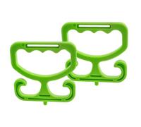 Genérico Shopping Carrier - Grocery Bag Holder | 2 x Ergonomic Portable Reusable Heavy Duty Anti-Slip Shopping Bag Carrier For Comfortable Carrying Holds Up To 100lbs For Home, Outdoor