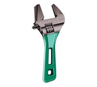 Generico Short Handle Wrench - Alloy Steel Wide Opening Adjustable Spanner