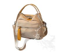 Genérico Shoulder Bag, Elegant Soft Top Pack Sling Bag, Adjustable Tote For Lady Girls Daily Commute Work Office School College Weekend Travel Gym Picnic Walking Birthday, Kaki, Consulte la