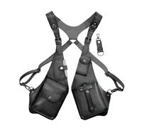 Generico Shoulder Holster - Men's Shoulder Bags, Underarm Shoulders Bags, Multiple Pockets Adjustable Underarm Backpack For Dad, Boyfriend, Woman, Car Key Travel, Going Out Passport, Outdoor