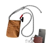 Generico Shoulder Strap Cellphone Sling Bag Travel Neck Wallet Adjustable | Multiple Pockets Passport Neck Wallet For Lady, Trip, WomenAdult, Elderly, Couple, Outdoor, Long