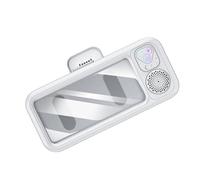 Generico Shower Phone Holder - Waterproof 360° Rotation Wall Mount | Touchscreen Anti-Fog Case & 5W Wireless Music Box | Bathroom Phone Cradle for Mirrors, Tiles, Luxury Spa