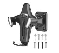 Generico Shower Phone Mount - Space Saving Wall Mounted Cell Phone Holder | Strong Grip Cradle Stand for Smartphone, Calling, Music, Listening, Bathroom, Bedroom or Home Organization