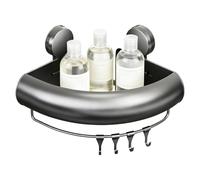 Generico Shower Rack Corner - Corner Bathroom Storage Holder, No Drill Rustproof Wall Mounted Shelf With Quick Install Adhesive And Drain Holes For Towel Body Wash Shampoo Soap Toiletries Kitchen