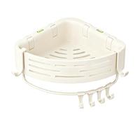 Generico Shower Shelves - Bathroom Shelves | Shower Shelf with Tower Bar Hooks, Bathroom Corner Shelf Wall Organizer for Kitchen Apartment Hotel Home Decor Soap Shampoo Body Wash