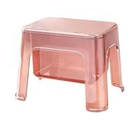 Generico Shower Stool Bench, Clear Bathroom Storage, Corner Vanity Aid with Sturdy Build, Comfortable Reliable Daily Use, Premium Quality Home Accessory, Kitchen Bedside Organizer Bathroom 1000g