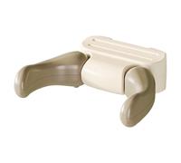 Generico Shower Support, Bath Rack, Space Efficient Anti Slip Lightweight Portable Wall Mounted, Bath Stand for Hotel Bathroom Home Babies, 12.2x10.83x3.54Inches, Gray, Khaki