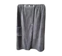 Generico Shower Wrap - Soft Adjustable Spa Robe, Lightweight Quick-Drying Terry Cloth | Bath Wraps After | Sauna Skirt With Elastic Waistband For Vacation Beach Gym Hotel Honeymoon Relaxing