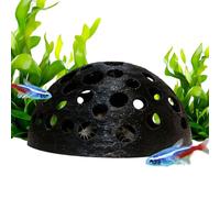 Generico Shrimp Cave - 8x8x3.cm Shrimp Breeding Cave For Aquarium | Dome-Shaped Hiding And Rest Shelter | Freshwater & Saltwater Tank Ornament, Fish And Shrimps Habitat