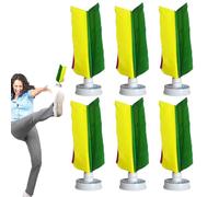 Generico Shuttlecock Cinese FOOTTLE - 6X Kick Toy, attività Sportiva per Il Piede all'aperto, Gioco per Famiglie | Kick Game Tradizionale