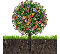 Genérico Siepe artificiale - Cipro da parete con pali di sostegno, piante da potatura artistica e siepi decorative, per giardino terrazza decorazione di interni ed esterni