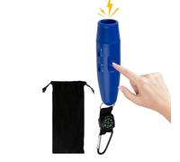 Generico Sifflet À Main,3 Tonalités Volume Élevé Boussole Navigation À P iles - Sifflets Électroniques por Tables | pour Arbitres Enseignants Entraînement Randonnée Camping Escalade Extérieur