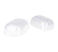 generico SIKUAI Copri lente per indicatore di direzione anteriore, in plastica trasparente, per moto per F650GS 1997-1999