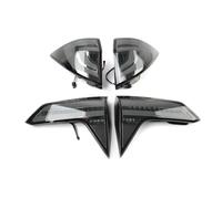 generico SIKUAI Gruppo ottico posteriore Indicatore di direzione LED dinamico 1 set per HR-V HRV 2016-2022 ABS Nero