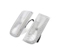 generico SIKUAI Luce di retromarcia posteriore destra e sinistra per targa, fanale posteriore, ABS trasparente per per 2002-2012 1 paio