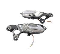 generico SIKUAI Spia luminosa anteriore lampeggiante blu ABS per XMAX 300 23-24 1 coppi