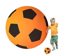 Generico Silent Soccer Ball - Soft Durable Foam Design- Soft Indoor Soccer Toy Ball with No Noise,Training Śoccer Juggling Dribbling B́all Toy for Summer Sports Fun for Playground, Parks