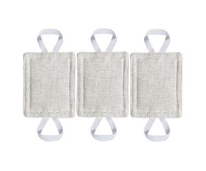 Generico Silenziatore con Chiusura - silenziatore per Porta | per Porta in Cotone e Lino, Protezione per la Maniglia, Struttura Intrecciata a Doppio Strato Che Si Adatta a Varie Forme e dimensi