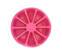 Generico Silicone Baking Mold Tray, 9 Cavity Non Stick Triangular Muffin Pan, Reusable Dessert Form Kit, Flexible Cupcake Chocolate Candy Mold Tool, For Home Kitchen Baking Use