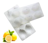 Generico Silicone Baking Pan - Lemon Shape Food Molds For Cupcakes, Muffins, Chocolate, Dessert, Candy | Reusable Bakeware Mould For Birthday Party, Holiday, Kitchen Baking And Homemade Treats