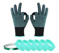 Generico Silicone Bands for Sublimation Tumbler, 6 Pieces Elastic Sleeve Set, Heat Resistant Wrap Ring Grip and Protection, Flexible Bands for Cups, Water Bottle Travel Mug Home Craft Jars Art