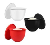 Generico Silicone Bowl Liner - 5 QT Reusable Basket Insert | 3-Piece Mixing Bowl Liner Set with Flexible Design for Feeding, Baking, Cooking, Mixing, Microwave, Slow Cooker, Oven, or Kitchen Sink Use