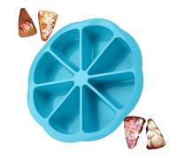 Generico Silicone Cake Mold - 8 Cavity, Triangular Non Stick Food Grade Baking Pan For Chocolate Bread Mousse | Easy Release Rainbow Cake Mould Cornbread Maker For Home Kitchen Use