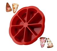 Generico Silicone Cake Mold - 8 Cavity, Triangular Non Stick Food Grade Baking Pan For Chocolate Bread Mousse | Easy Release Rainbow Cake Mould Cornbread Maker For Home Kitchen Use