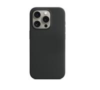 Generico Silicone Case Compatible with iPhone 16/15/14/13, Silicone Shockproof Slim Cover, Silky-Soft Touch Full-Body Protective Phone Case, Shockproof, Slim Fit (Black,for iPhone16Pro)