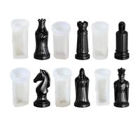 Generico Silicone Chess Molds | 6-Piece Easy Release Handmade Crafts Tools