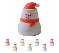 Generico Silicone Christmas Lights, Cute Touch Lamp, 2.76x3.54in Rechargeable Tap Control, Soft Ambient Glow, Authentic Portable Design for Desk, Table, Bedroom, Nursery, Living Room