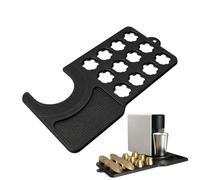 Generico Silicone Coffee Station Mat - Drip Proof Drying Tray for Countertop Organization | Heat Resistant with 12 Slot Drain Design, Beverage Preparation, Beverage Appliance Pad for Kitchen Cafe