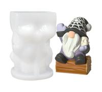 Generico Silicone DIY 3D Cute Ghost Gnome Easy Release Candle Molds