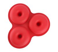 Generico Silicone Donut Mold - Baking Tray for Cake | Food Grade Heat Resistant Material, Non Stick Pan Design, Kitchen Snack Cooking, Breakfast Prep, Party, Holiday, Birthday, Bakers