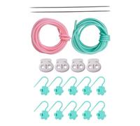Generico Silicone Knitting Stitches Holder - Multi Purpose Knitting Tool Kit | Crafting Accessory For Scrapbooking, Clothing, Crocheting, DIY Art And Handmade Projects