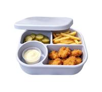 Generico Silicone Lunch Containers, 750ml Leakproof 4 Compartment Lunch Box