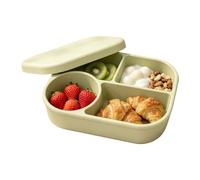 Generico Silicone Lunch Containers, 750ml Leakproof 4 Compartment Lunch Box