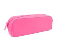 Generico Silicone Pencil Pouch, Aesthetic Soft Pen Storage Case, 7.48x1.97x3.15 Inches Multifunctional Zipper Stationery Storage Bag, Ideal for Women, Students, Kids, Compact and Stylish